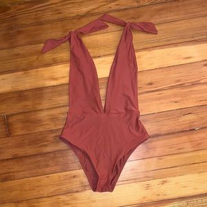 Burnt Orange One Piece